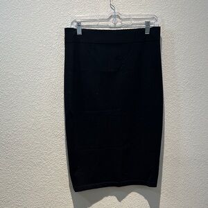 Classic Black Pencil Skirt - Women's Size Small